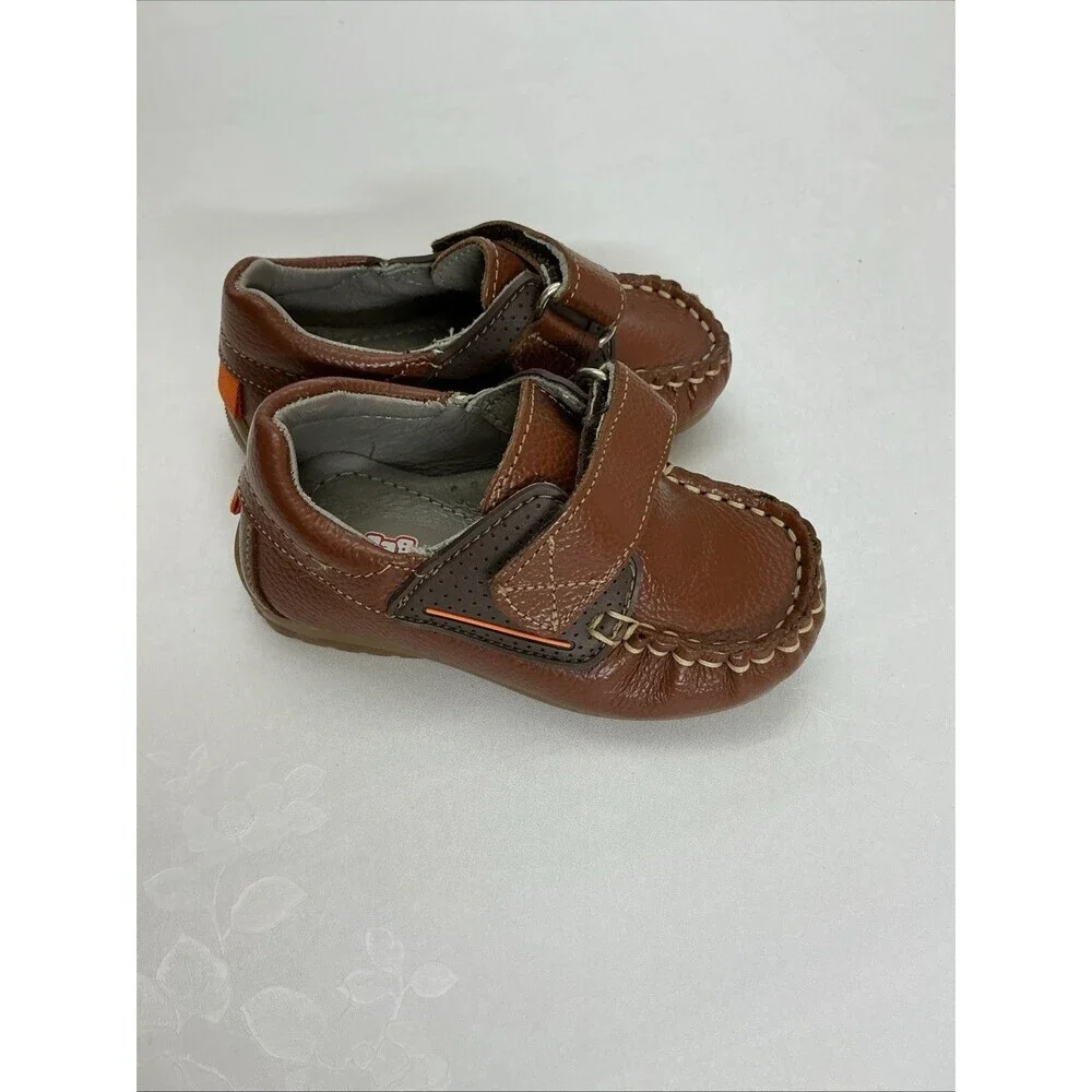 Chabelo  Leather Baby Shoes  Size 4